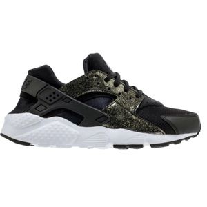 Nike Huarache Run SE (PS) Black Metallic Gold NEW